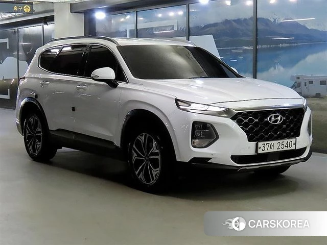Hyundai Santa Fe TM 2018 Белый из Кореи