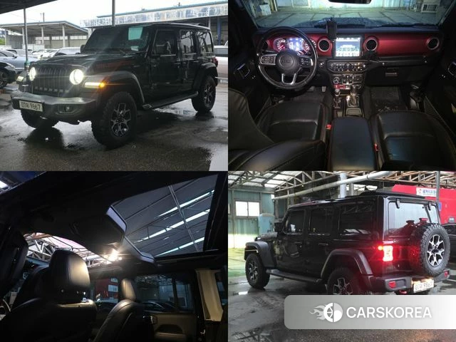 Jeep Wrangler (JL) 2019 Черный из Кореи