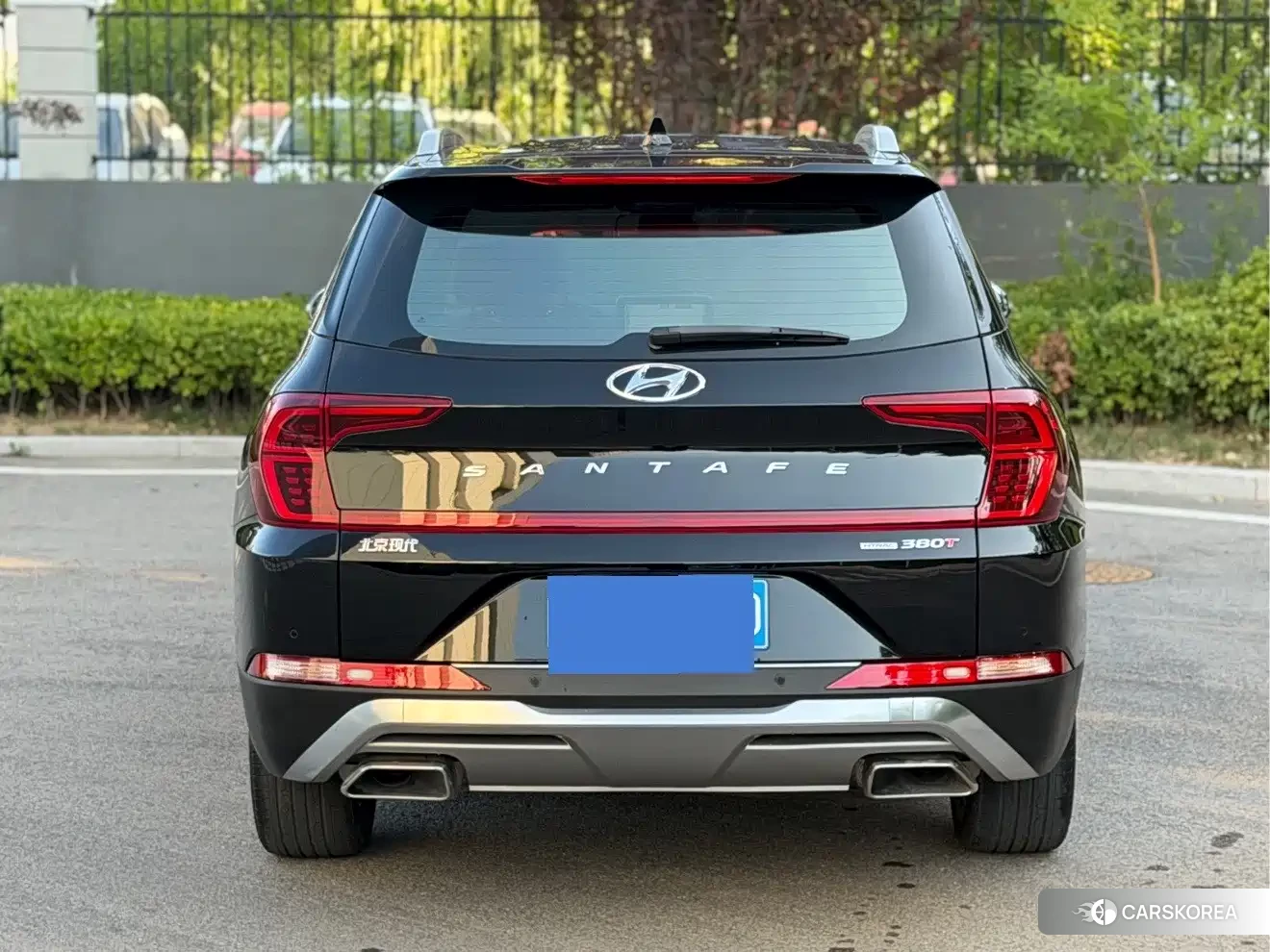 Hyundai Santa Fe 2022 Черный из Китая