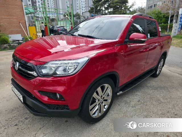 Ssangyong Rexton Sports 2018 Красный из Кореи