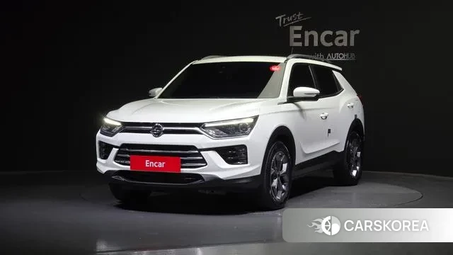 Ssangyong Beautiful Korando 2021 Белый из Кореи