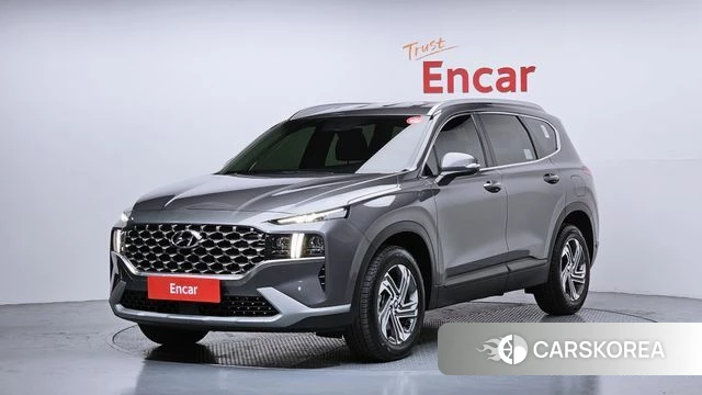 Hyundai The New Santa Fe 2022 Серый из Кореи