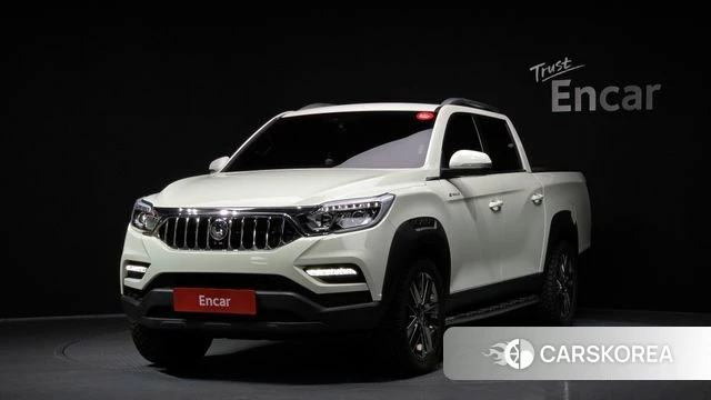 Ssangyong Rexton Sports Cannes 2019 Жемчужный цвет из Кореи