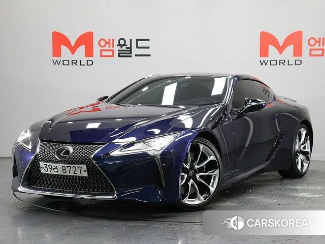 Lexus LC 2018 Синий из Кореи