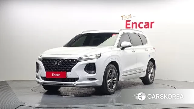 Hyundai Santa Fe TM 2018 Белый из Кореи