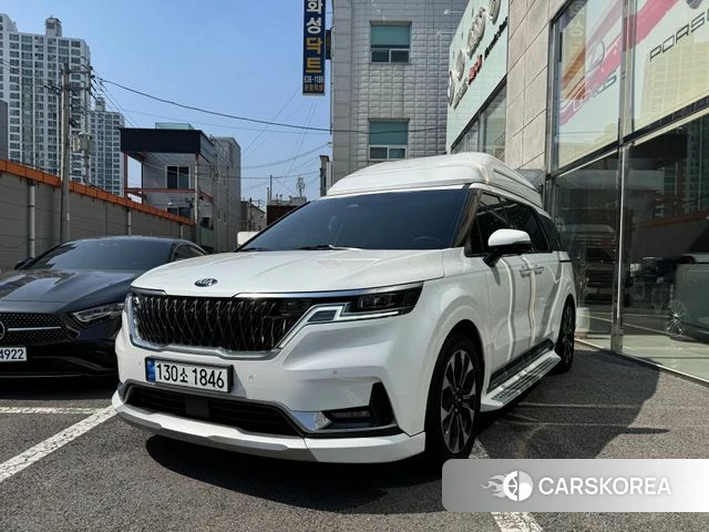 Kia Carnival 4th generation 2021 Белый из Кореи