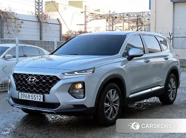 Hyundai Santa Fe TM 2019 Серебряный из Кореи