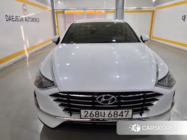 Hyundai Sonata (DN8) 2021 Белый из Кореи