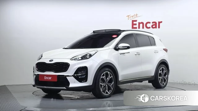 Kia Sportage The Bold 2018 Белый из Кореи