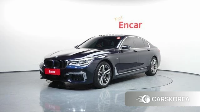 BMW 7 Series (G11) 2018 Черный из Кореи