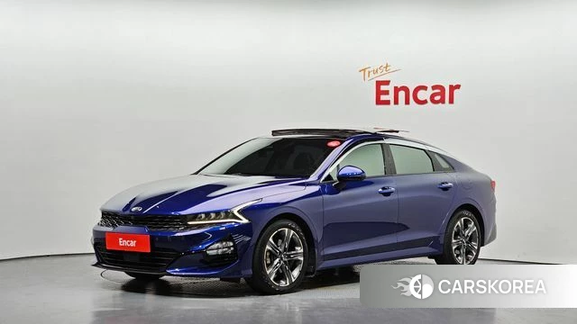 Kia K5 3rd generation 2020 Синий из Кореи