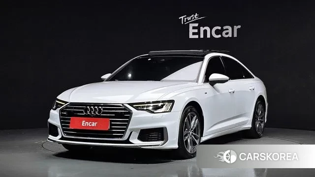 Audi A6 (C8) 2020 Белый из Кореи