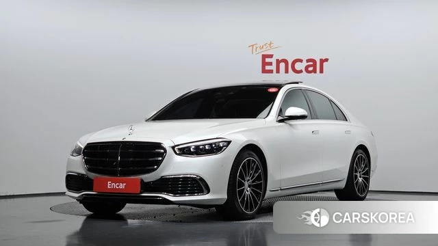 Mercedes-Benz S-Class W223 2023 Белый из Кореи
