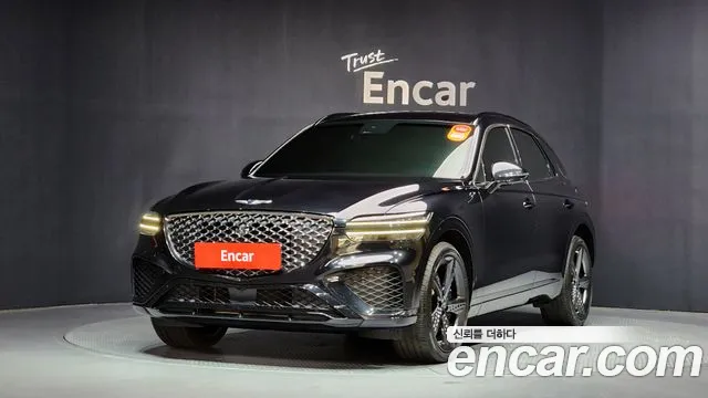 Genesis GV70 2021 Черный из Кореи