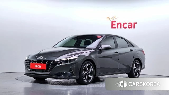 Hyundai Avante (CN7) 2021 Серый из Кореи