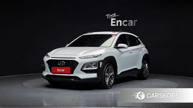 Hyundai Kona 2018 Белый из Кореи
