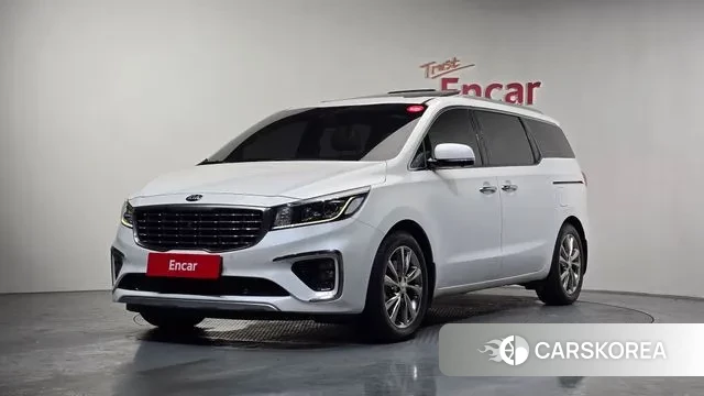 Kia The New Carnival 2018 Белый из Кореи