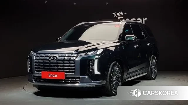 Hyundai The New Palisade 2023 Темно-зеленый из Кореи