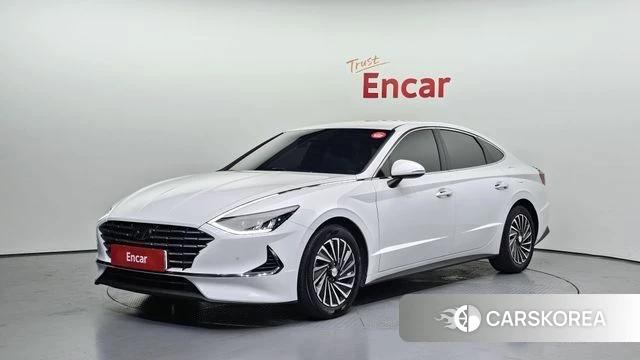 Hyundai Sonata Hybrid (DN8) 2022 Белый из Кореи