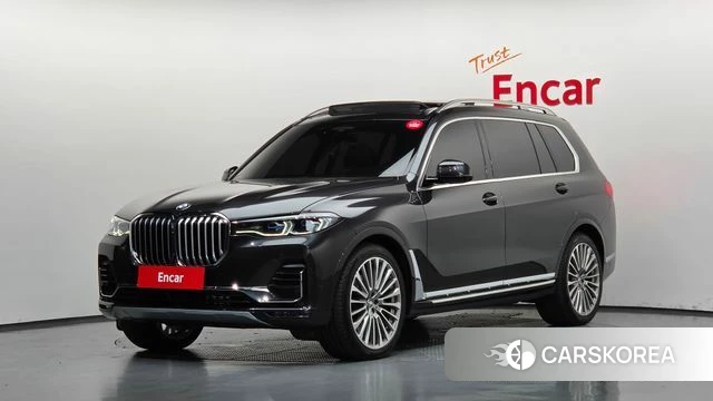BMW X7 (G07) 2022 Серый из Кореи