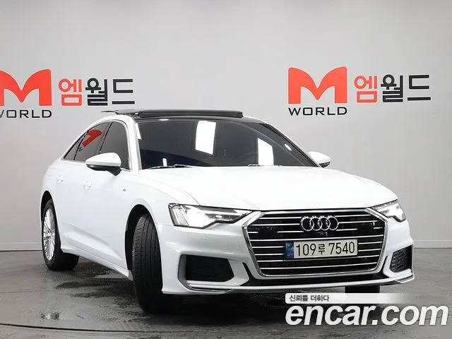 Audi A6 (C8) 2020 Белый из Кореи
