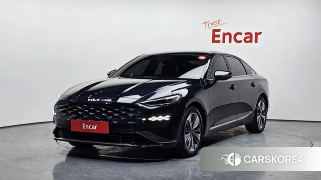 Kia K8 Hybrid 2023 Синий из Кореи