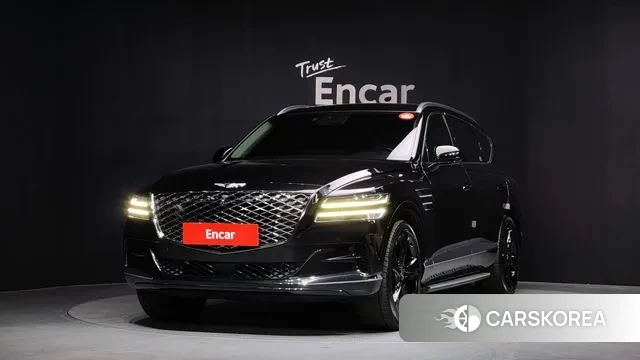 Genesis GV80 2021 Черный из Кореи