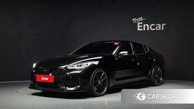 Kia Stinger Meister 2021 Черный из Кореи