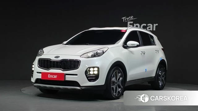 Kia Sportage 4th Generation 2018 Белый из Кореи