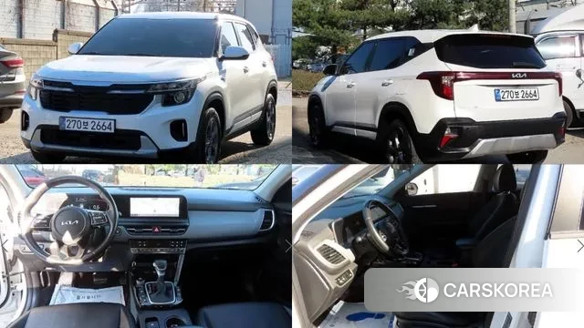 Kia The New Seltos 2022 Белый из Кореи