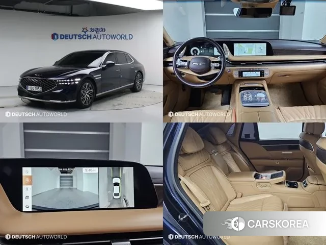 Genesis G90 (RS4) 2023 Синий из Кореи