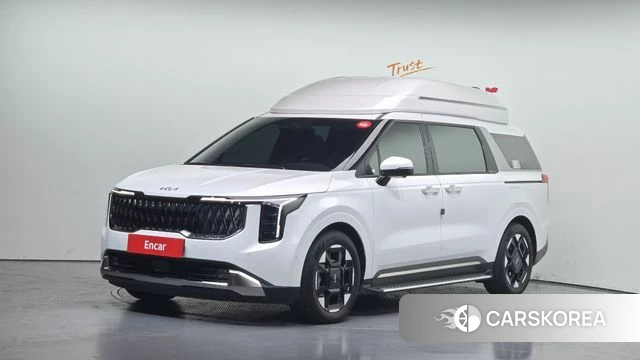 Kia The New Carnival 4th Generation 2024 Белый из Кореи
