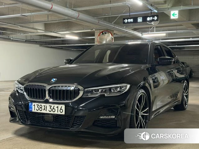 BMW 3 Series (G20) 2022 Черный из Кореи
