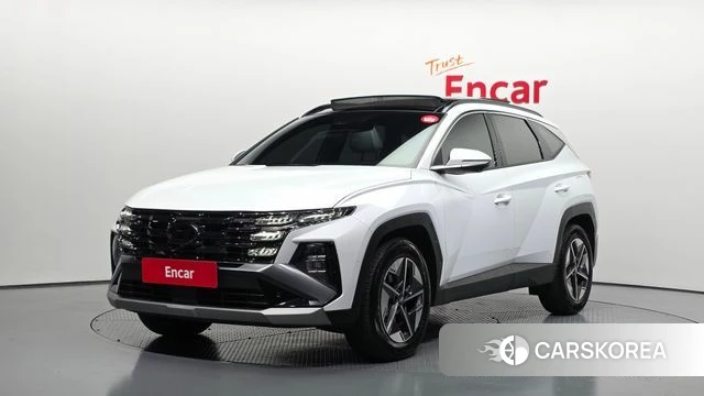 Hyundai The New Tucson Hybrid (NX4) 2025 Белый из Кореи