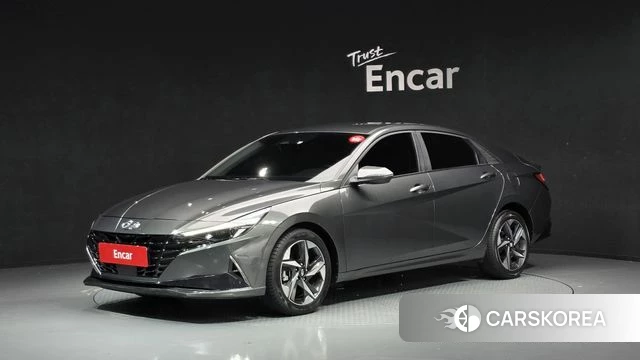 Hyundai Avante (CN7) 2021 Серый из Кореи