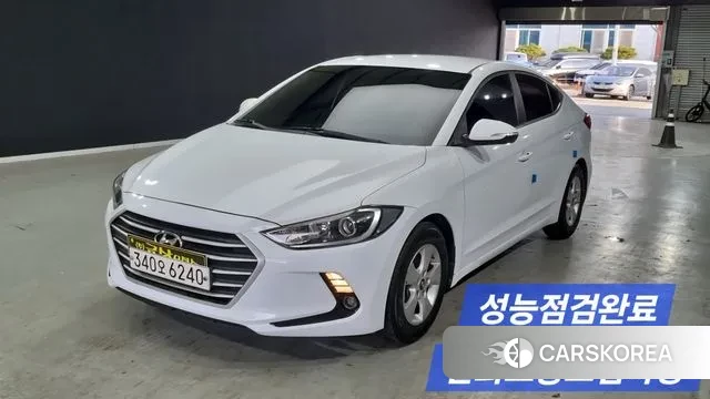 Hyundai Avante AD 2018 Белый из Кореи