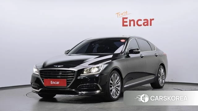 Genesis G80 2018 Черный из Кореи