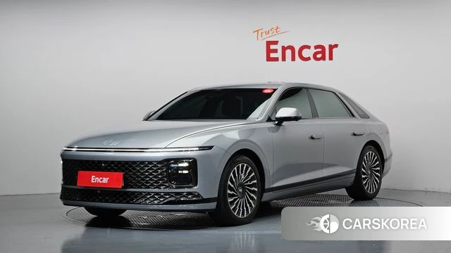 Hyundai Grandeur (GN7) 2023 Серебристо-серый из Кореи