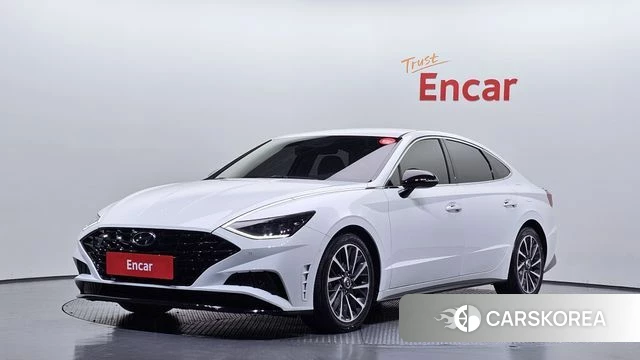 Hyundai Sonata (DN8) 2020 Белый из Кореи