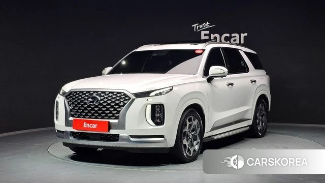 Hyundai Palisade 2021 Белый из Кореи