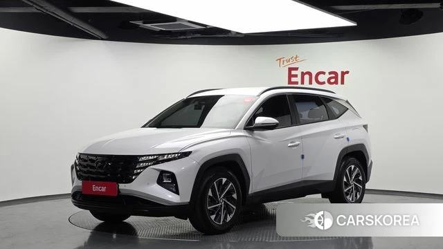 Hyundai Tucson (NX4) 2021 Белый из Кореи