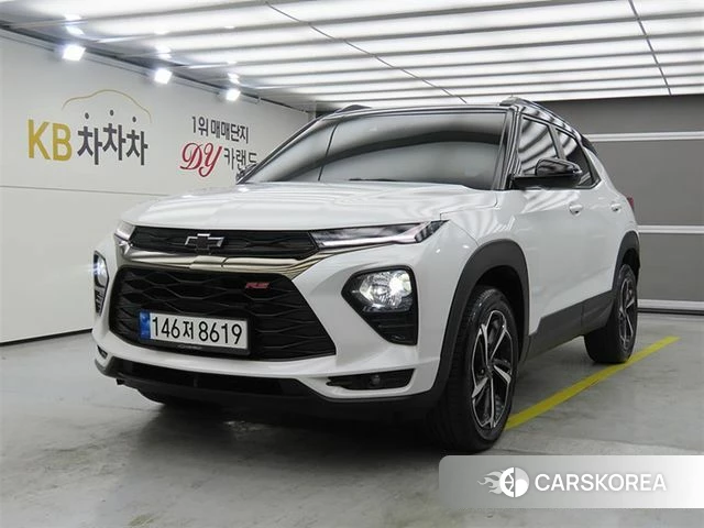 Chevrolet (GM Daewoo) Trailblazer 2022 Белый из Кореи