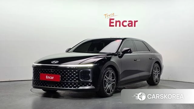 Hyundai Grandeur Hybrid (GN7) 2023 Черный из Кореи