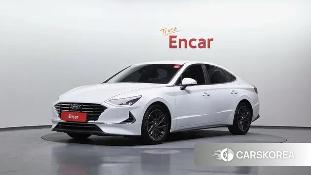 Hyundai Sonata (DN8) 2019 Белый из Кореи