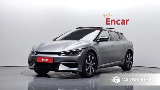 Kia EV6 2021 Серый из Кореи