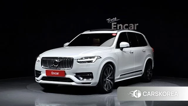 Volvo XC90 second Generation 2021 Белый из Кореи