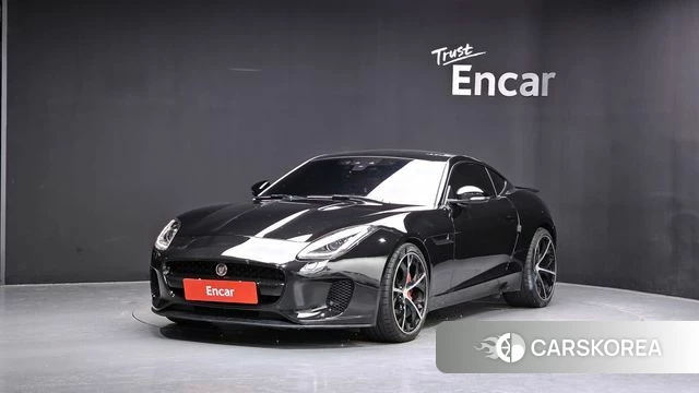 Jaguar F-TYPE 2019 Черный из Кореи