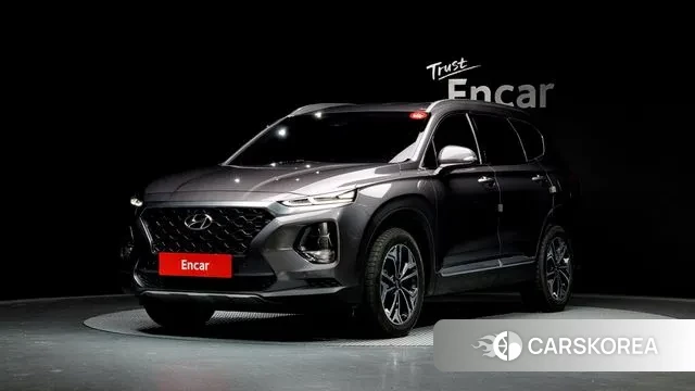 Hyundai Santa Fe TM 2019 Серый из Кореи