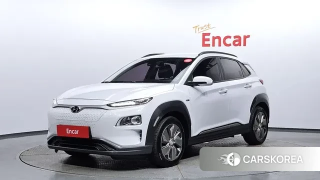 Hyundai Kona Electric 2018 Белый из Кореи