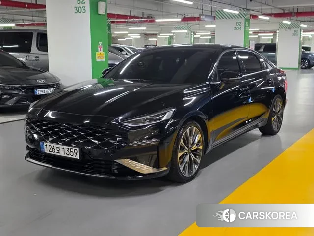 Kia K8 2021 Черный из Кореи